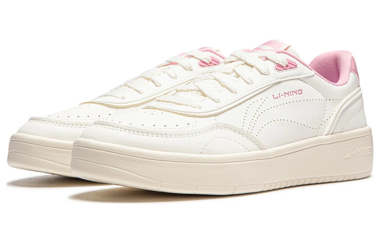 (WMNS) Li-Ning Su Su 'White Pink' AGCU112-3