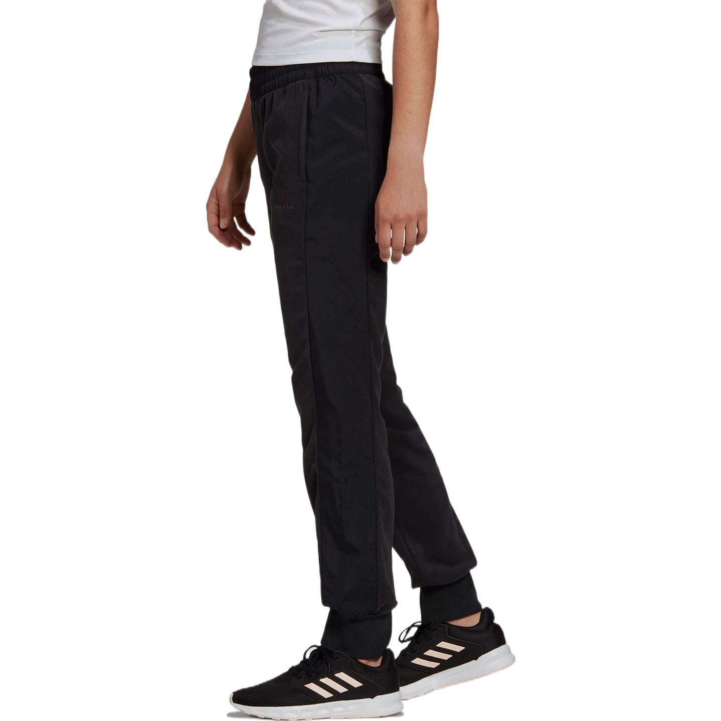 (WMNS) adidas Breathable Casual Pants Asia Sizing 'Black' GD3812