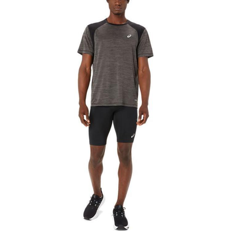 ASICS Actibreeze Running T-shirt 'Grey Black' 2011C992-001