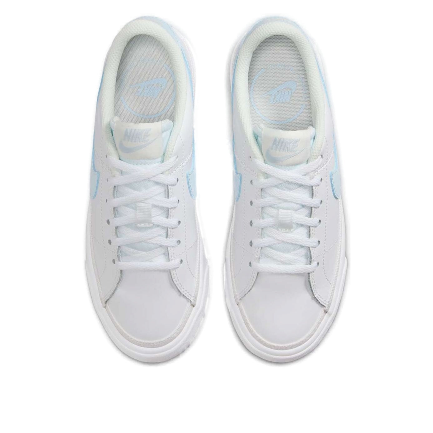 (GS) Nike Court Legacy 'White Sail Blue Tint' DA5380-129