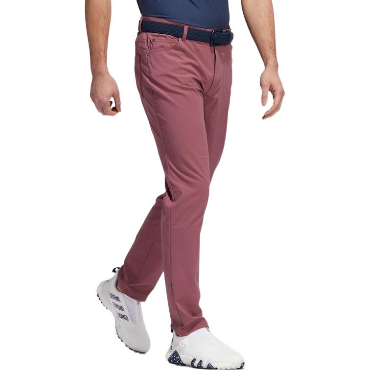adidas Golf Go-To Five-Pocket Pants 'Dark Red' HM3167
