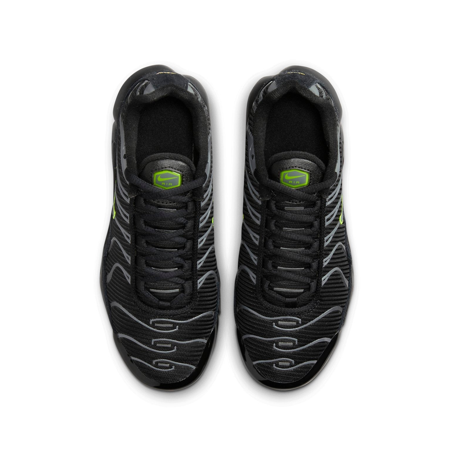 (GS) Nike Air Max Plus 'Black Volt' FQ2399-001