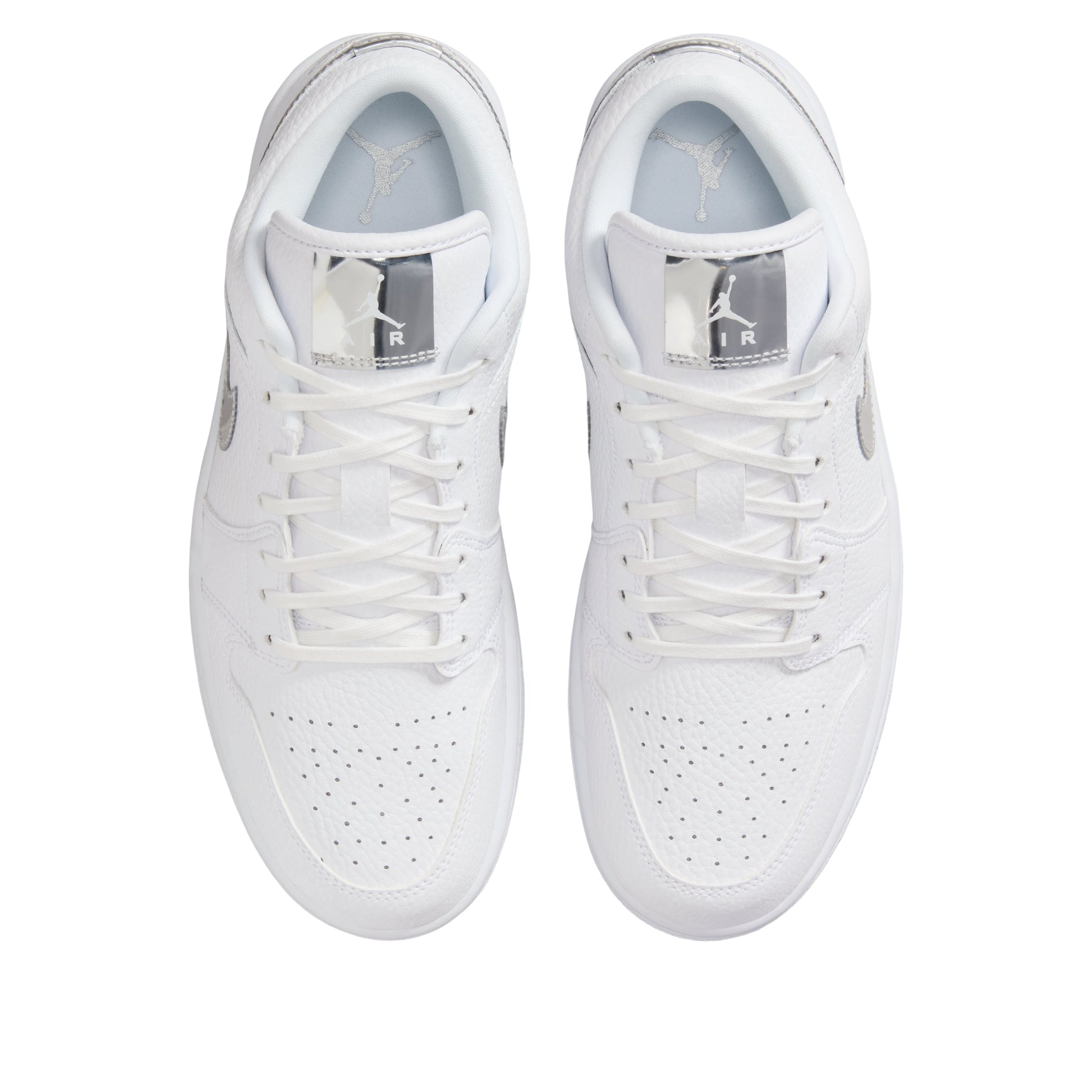 (WMNS) Air Jordan 1 Low SE 'White Metallic Silver' IQ9381-100