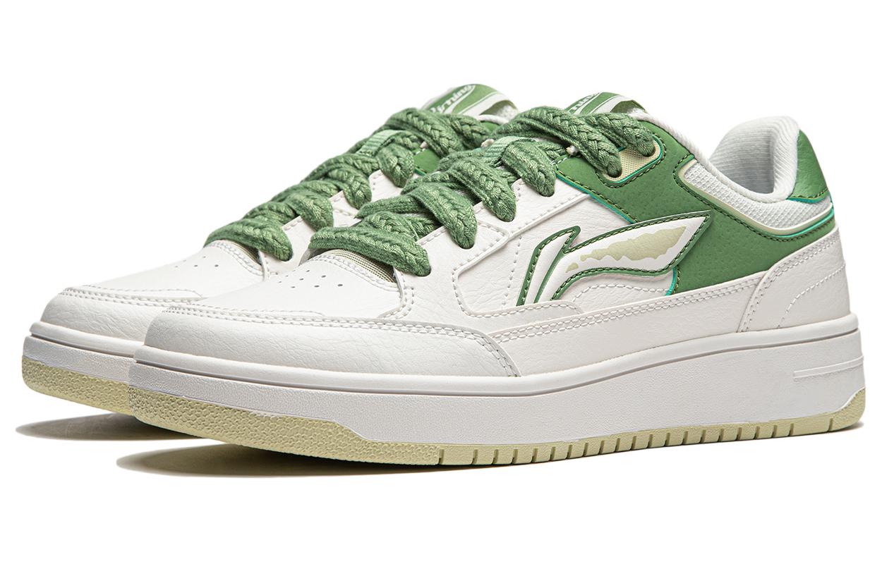 (WMNS) Li-Ning Tianji 'White Green' AGCU096-1