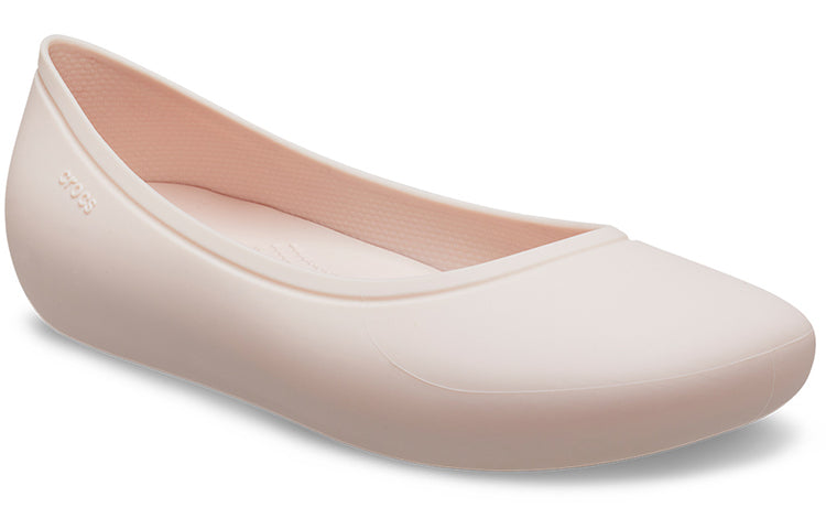 (WMNS) Crocs Brooklyn Flats 'Quartz' 209384-6UR