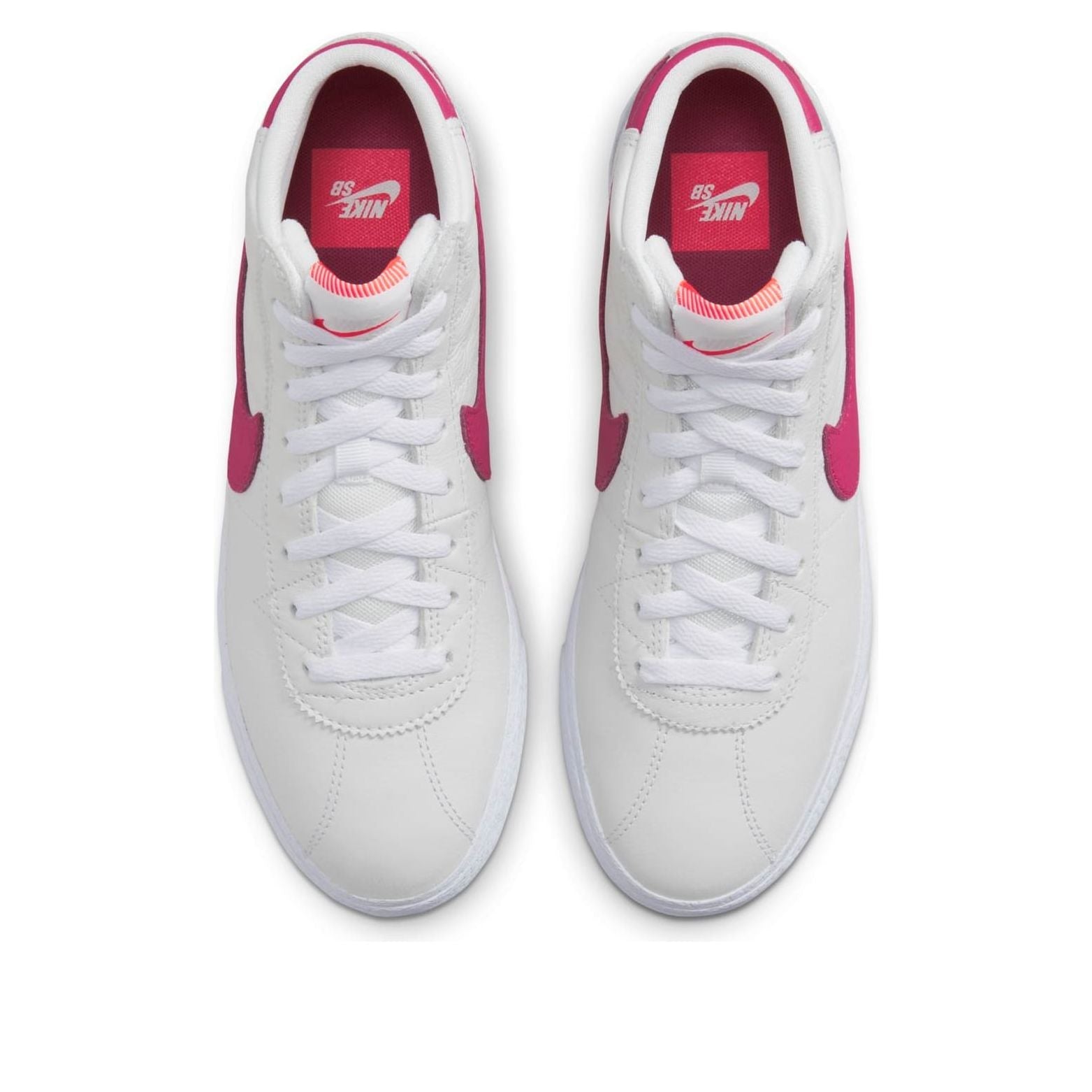 (WMNS) Nike SB Bruin High ISO 'White Sweet Beet Sweet Beet' DR0127-161