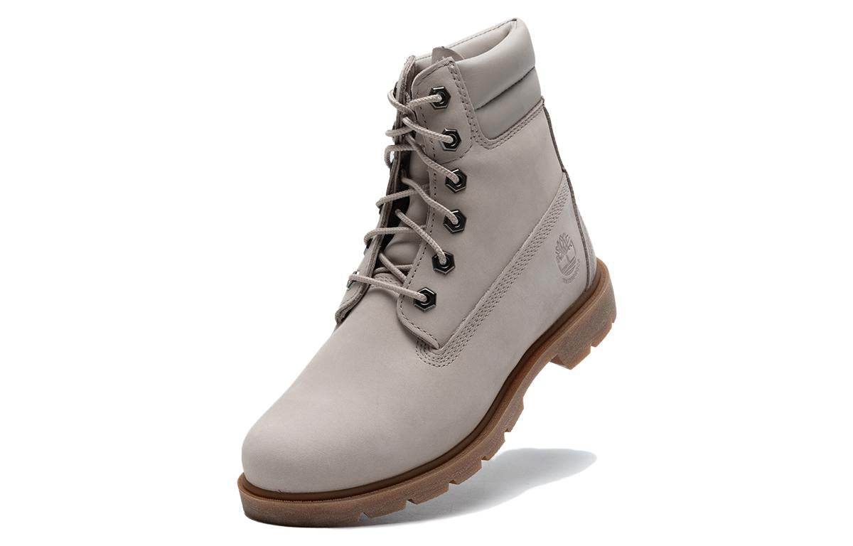 (WMNS) Timberland Linden Woods 6 Inch Waterproof Boots 'Light Grey' A2G5EMK51