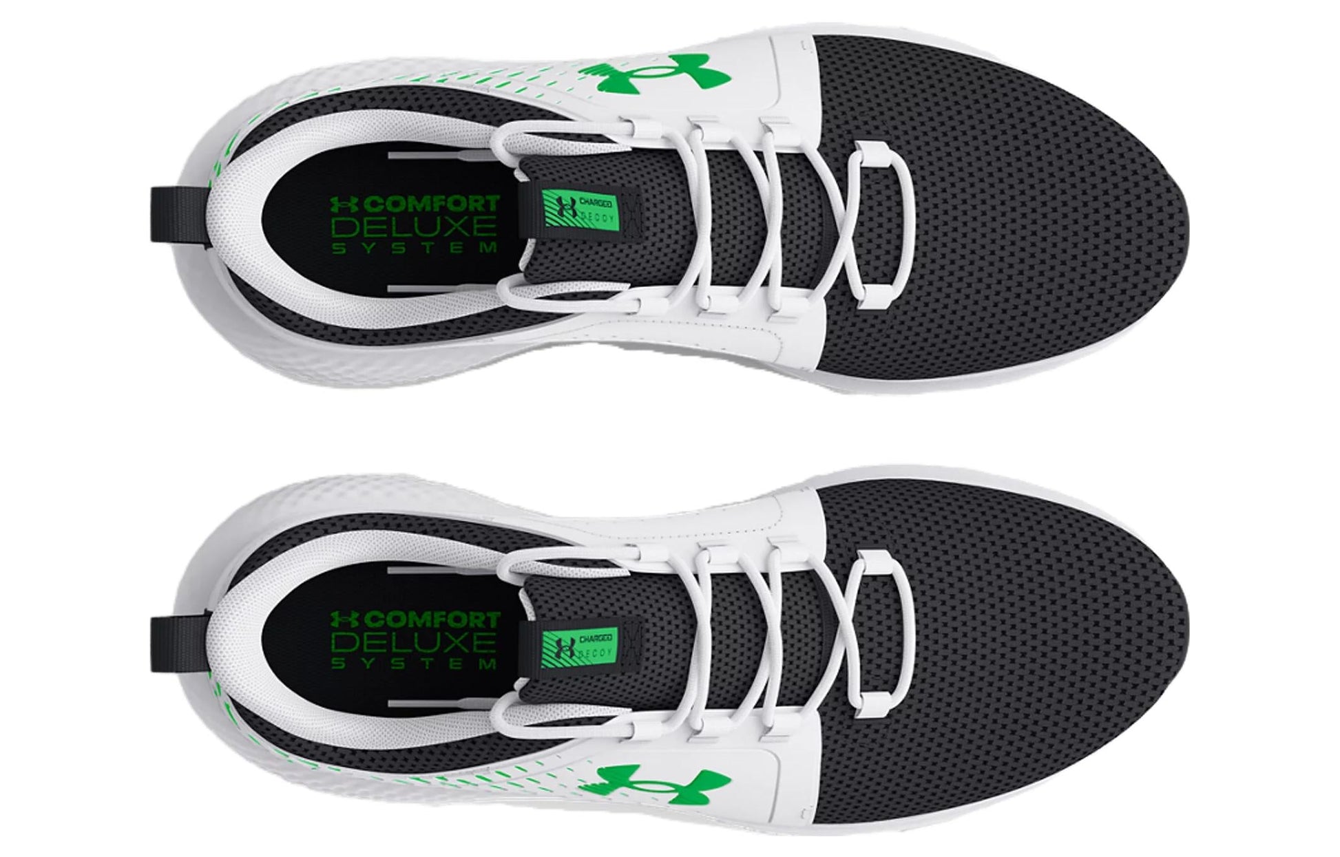 Under Armour Charged Decoy 'Black Green Screen' 3026681-004