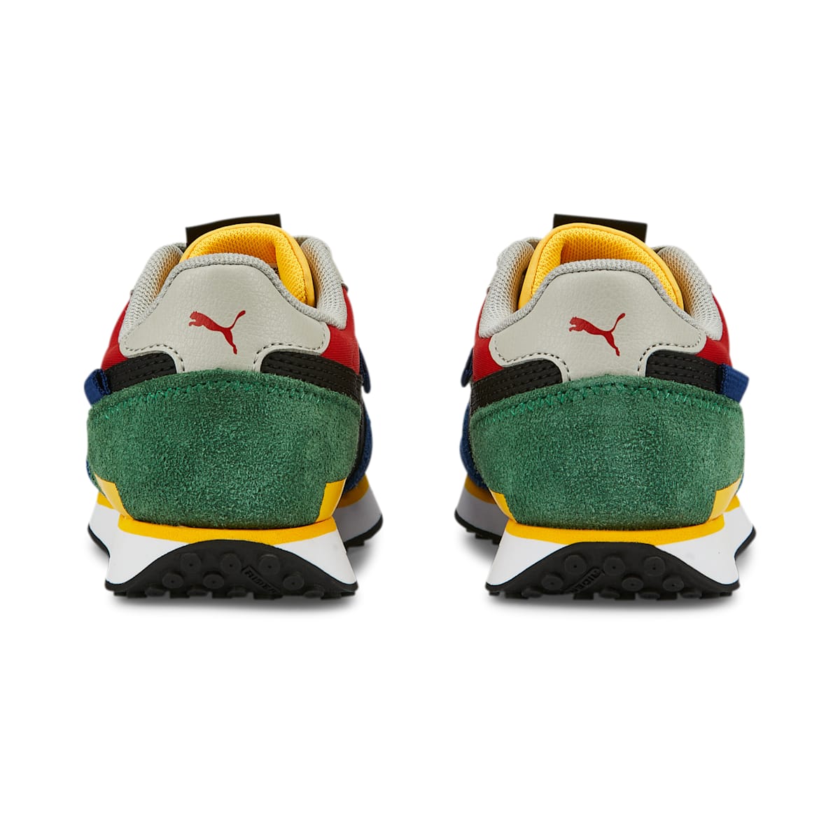 (PS) PUMA Future Rider Splash 'Burnt Red Grey Violet' 381855-06