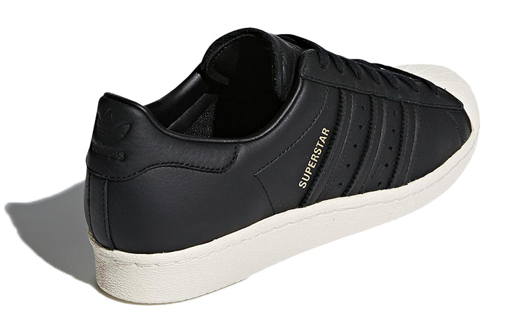 adidas originals Superstar 80s 'Black Red' CQ2656