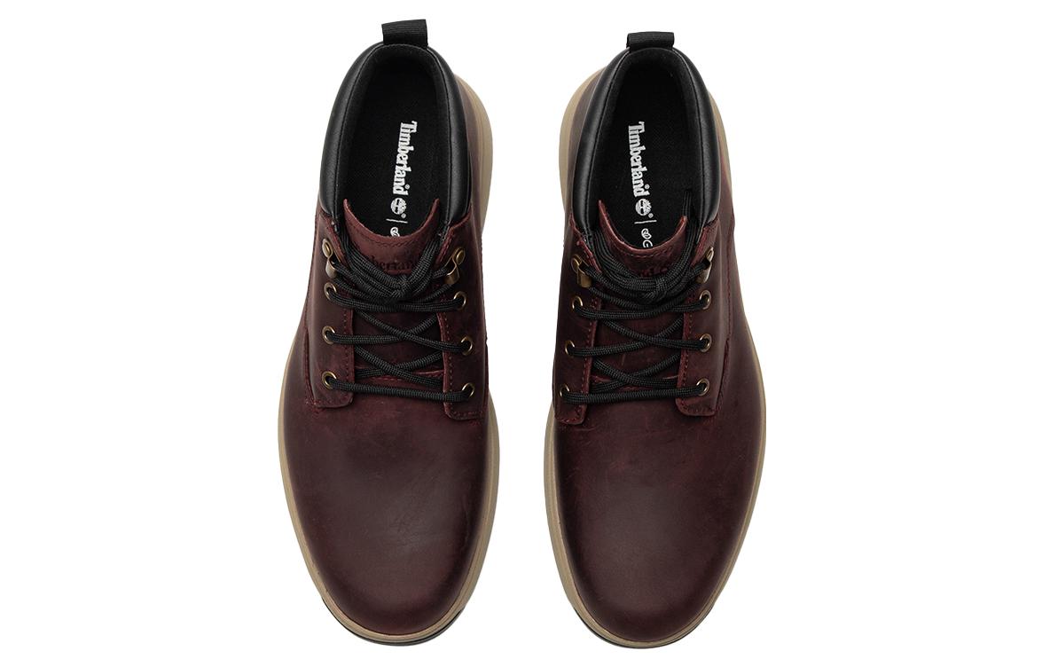 Timberland GreenStride Atwells Ave Waterproof Chukka Boot 'Burgundy Full Grain' A5XU1MC60