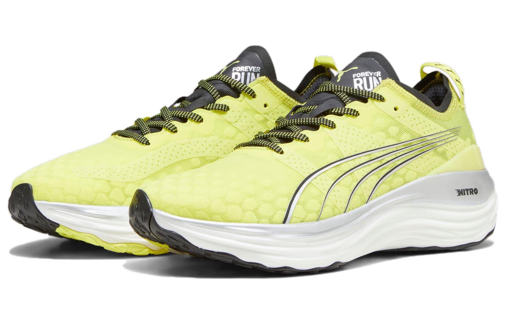 PUMA ForeverRun Nitro 'Yellow Burst Silver' 377757-15