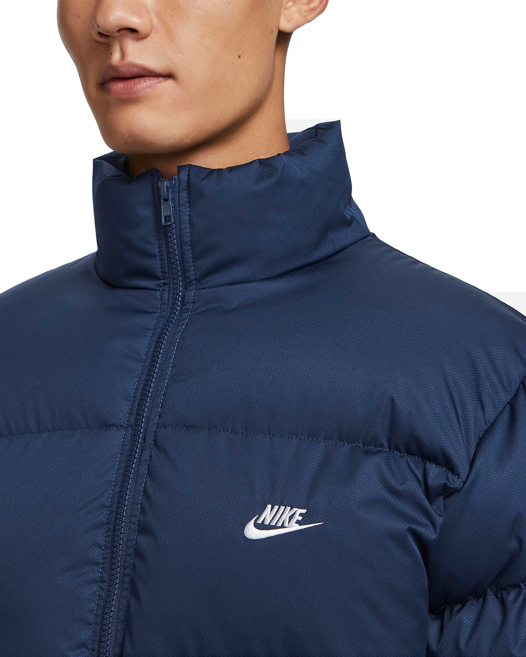 Nike Sportswear Club Padded Jacket Asia Sizing 'Navy' FB7369-410