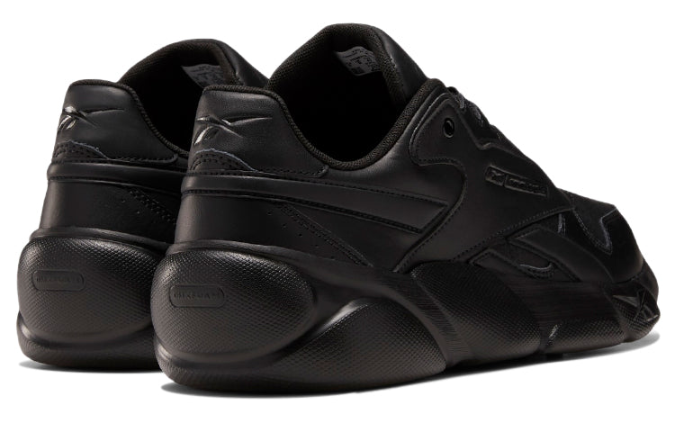 Reebok Premier Classic Leather Stylish Wear-Resistant Sports Black DV8606