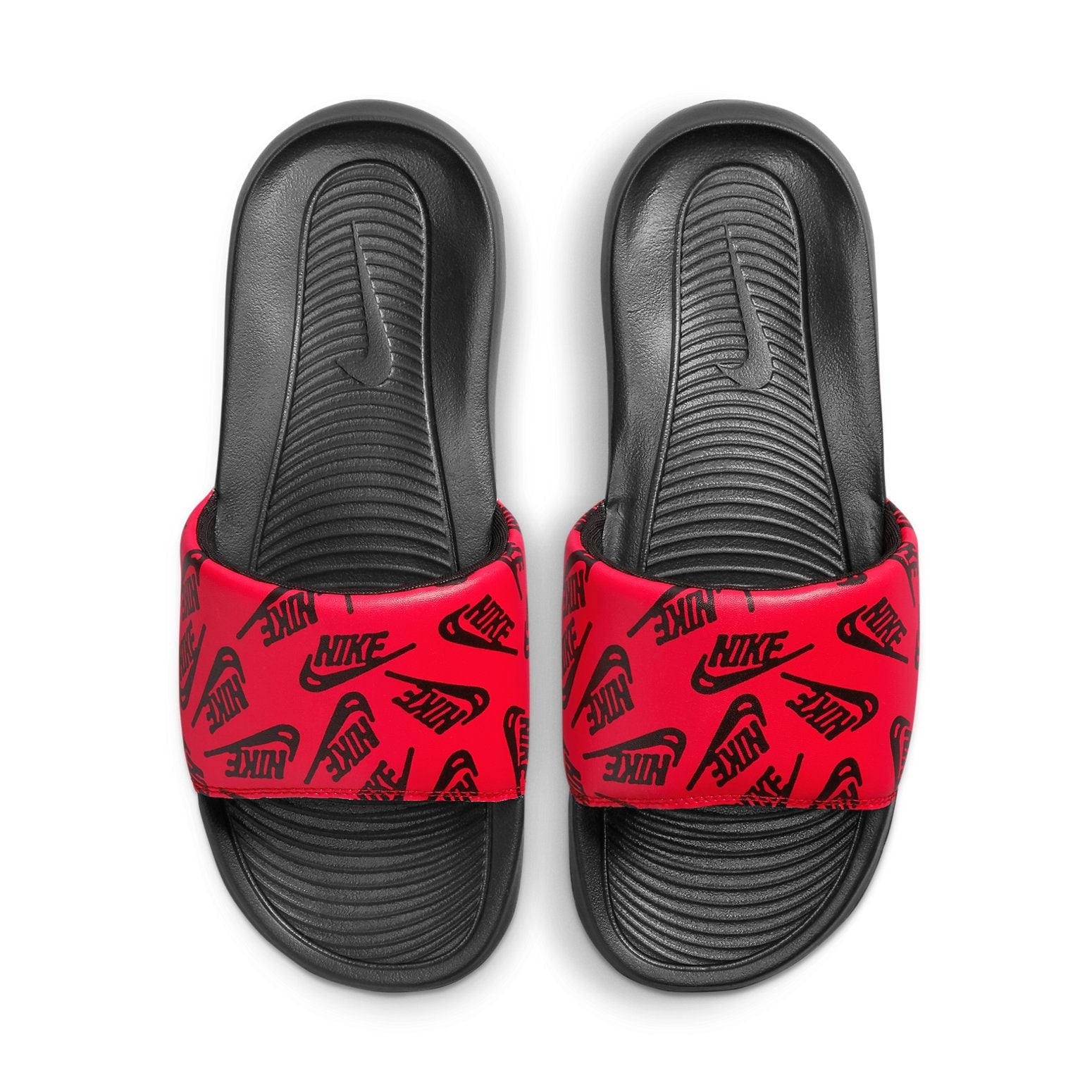 Nike Victori One Slide 'Repeat Logo - Black University Red' CN9678-601