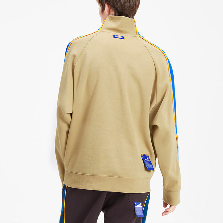 PUMA x ADER ERROR Unisex Stand-up Collar Sweatshirt Khaki 595538-49
