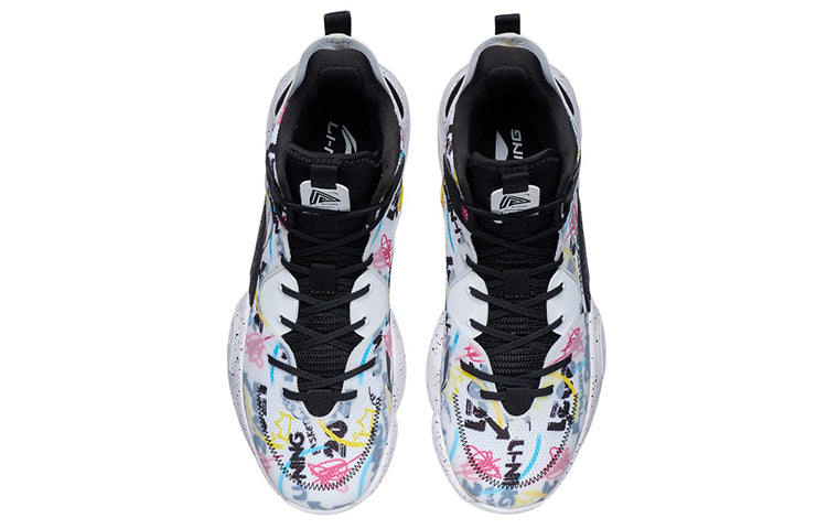 Li-Ning High-Top White/Black ABPR067-4