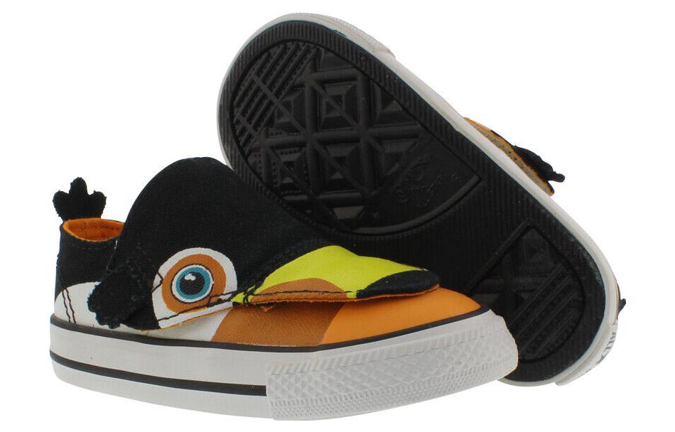 (TD) Converse Chuck Taylor Creatures Ox 'Black' 742831C