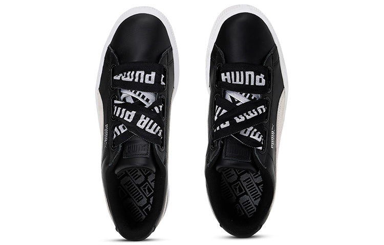 (WMNS) PUMA Basket Heart De Black 364082-01