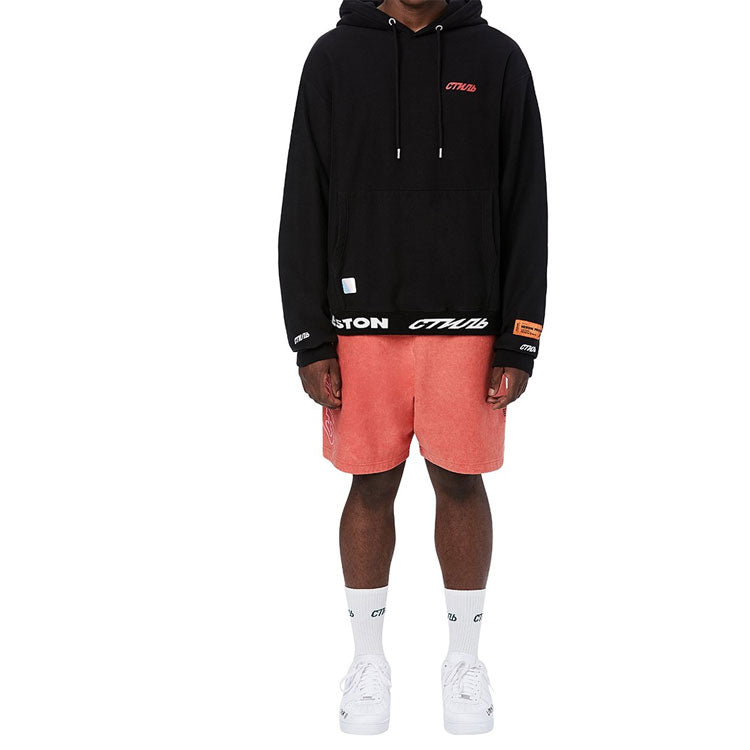 HERON PRESTON Unisex Logo Sweatshirt Black HMBB004S196330431010