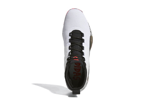 adidas D lillard 5 'White Black Red' EE4053