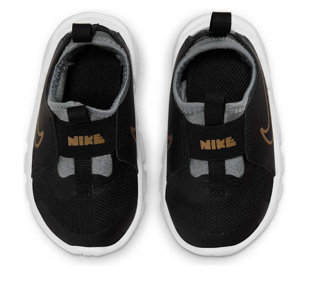 (TD) Nike Flex Runner 2 'Black Metallic Gold' DJ6039-007