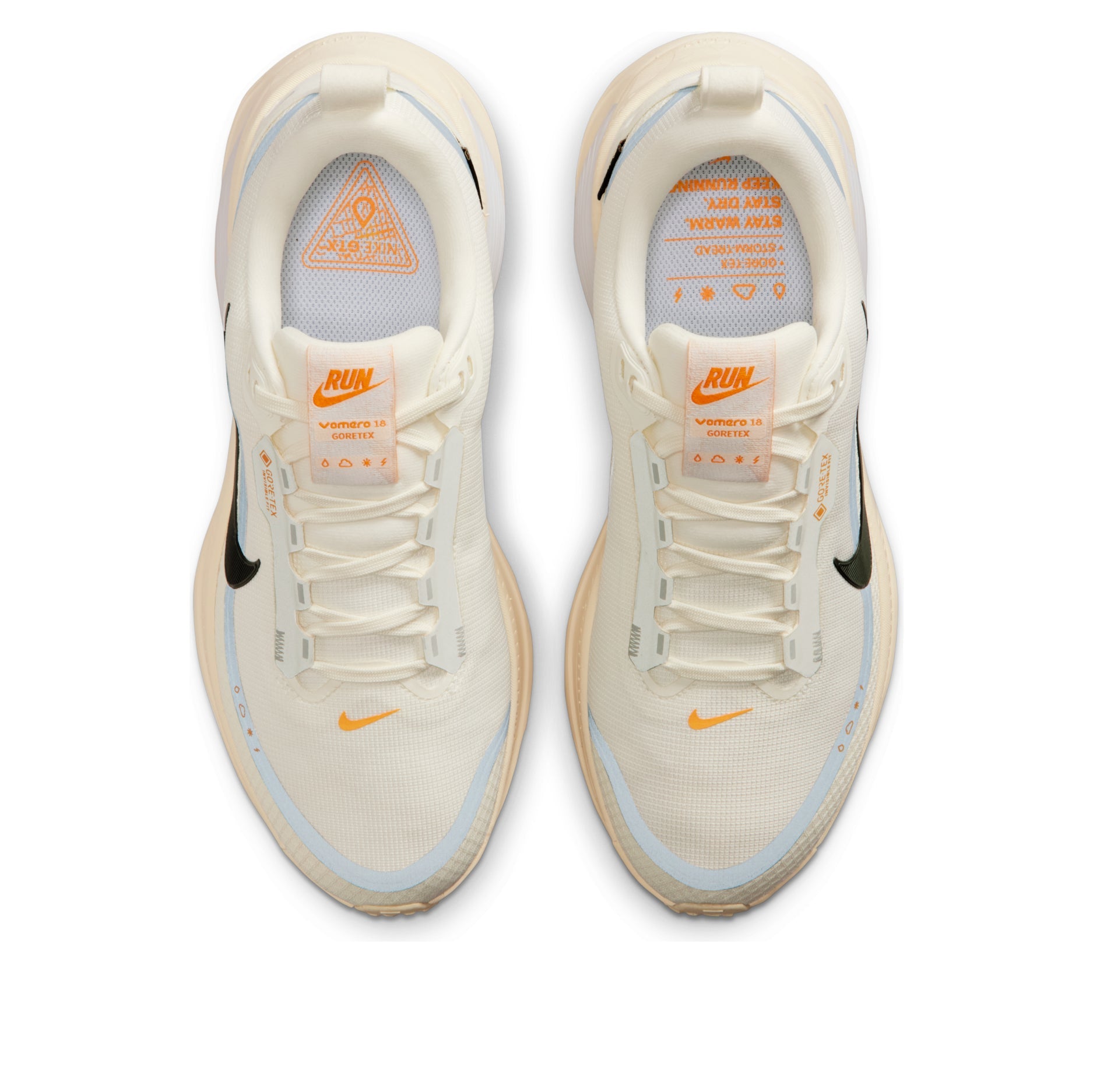 (WMNS) Nike Air Zoom Vomero 18 Gore-Tex 'Pale Ivory Football Grey' HQ7002-100