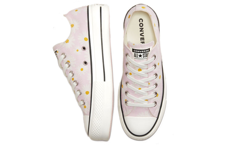 (WMNS) Converse Chuck Taylor All Star Lift Platform Low 'Camp - Daisies' 568934C