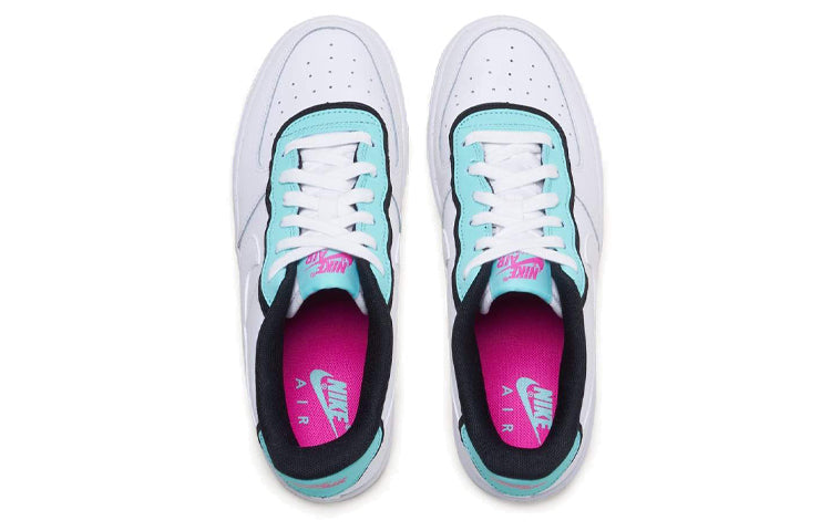 (GS) Nike Air Force 1 Low 'Double Layer - Aqua Black' BV1084-100