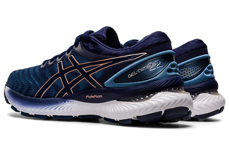 (WMNS) ASICS Gel-Nimbus 22 Wide 'Grey Floss' 1012A586-401