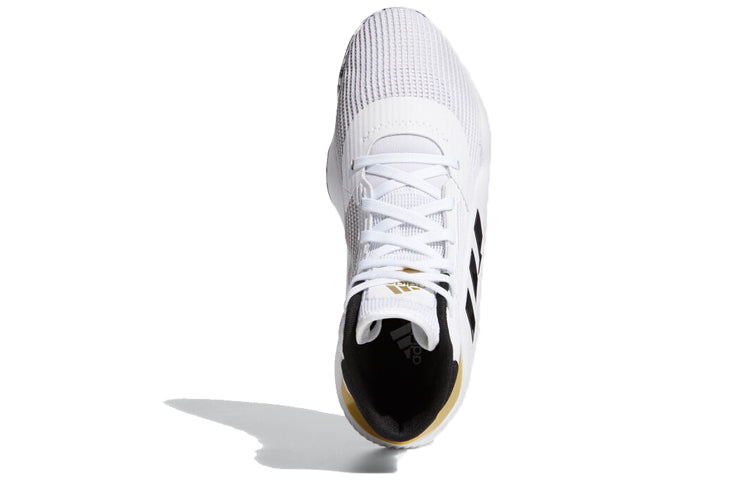 adidas Pro Bounce 2019 'White Gold Metallic' EE3896