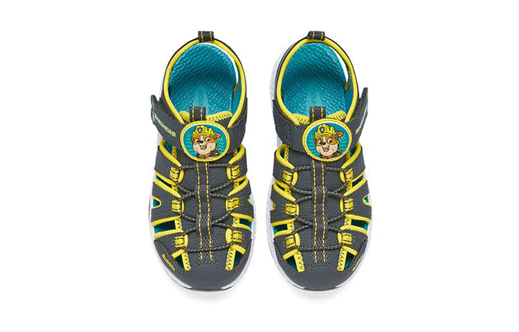 (GS) Skechers C-Grip Sandal 'Green Yellow Black' 407102L-GYBL
