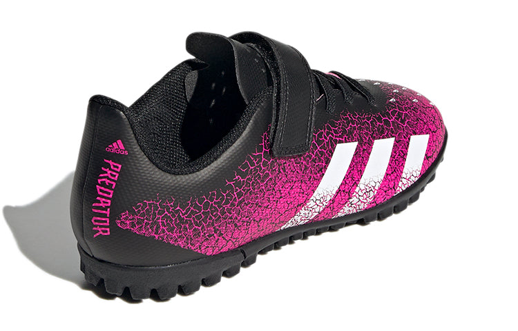 (GS) adidas Predator Freak .4 H&l TF Turf Shoes 'Pink Black' FW7538