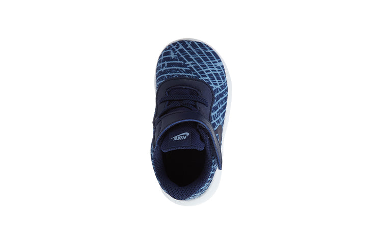 (TD) Nike Tanjun Print Low-Top Running Shoes Blue 833673-400