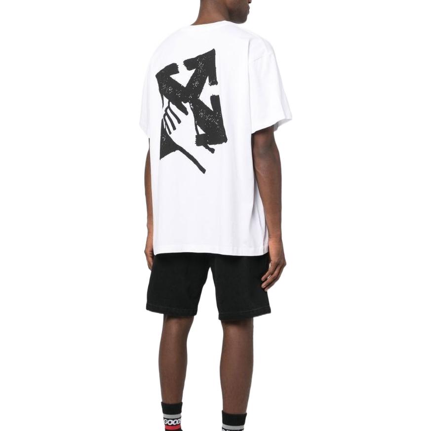 Off-White SS23 Hand Arrow Logo Print Tee OMAA038S23JER0030110
