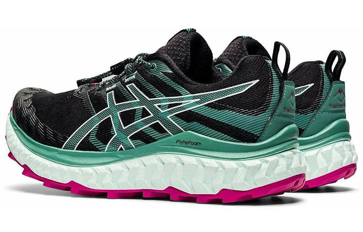 (WMNS) ASICS Trabuco Max 'Black Green' 1012A901-004
