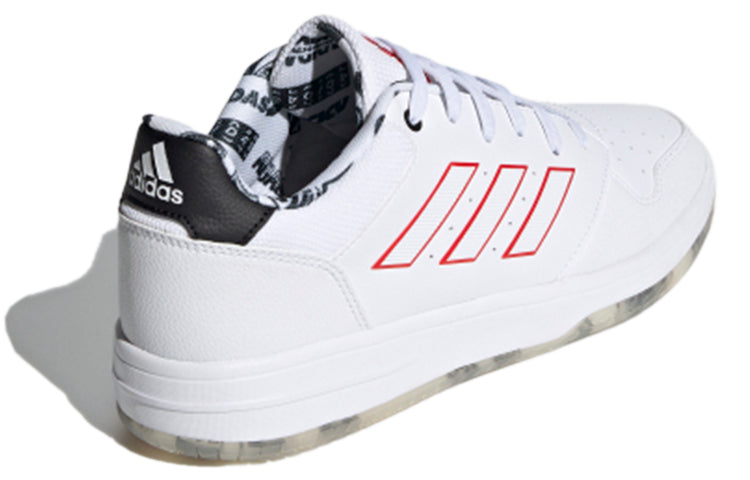 adidas neo Gametalker 'White Red Black' FY8583