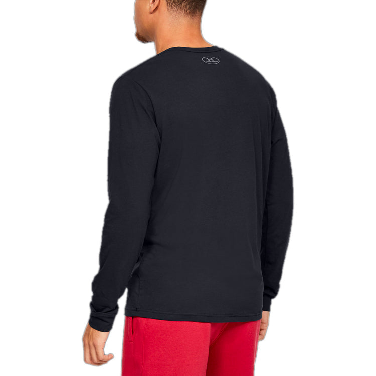 Under Armour Sportstyle Left Chest Long Sleeve T-shirt 'Black' 1329585-001