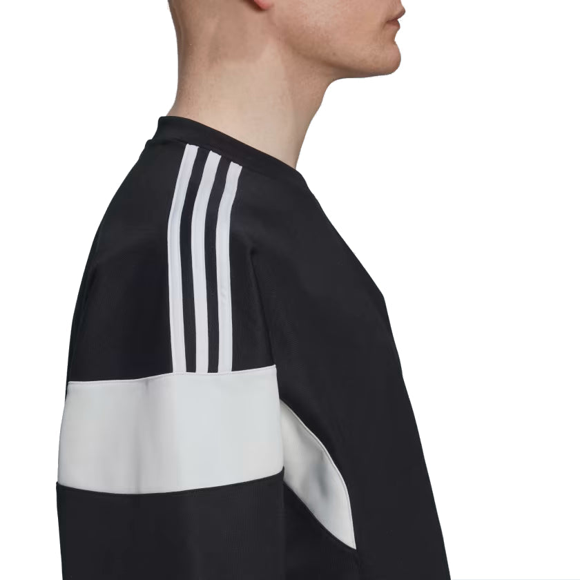 adidas originals Adicolor Classics Cut Line Crew Sweatshirt 'Black' HN6117