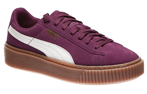 PUMA Suede Platform SNK 'Dark Purple' 363906-03
