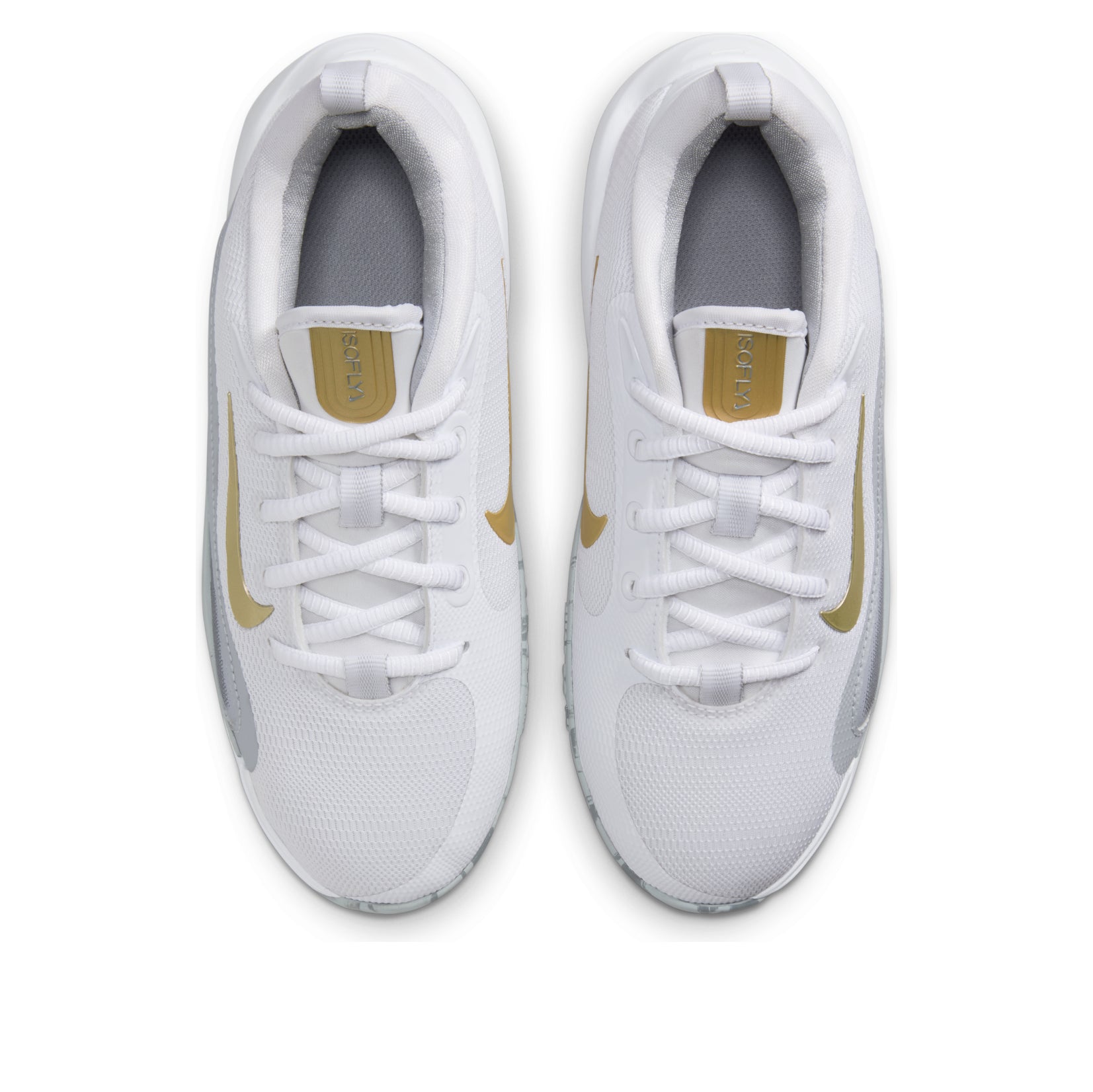 (GS) Nike IsoFly 'White Cool Grey Gold' FN4384-100
