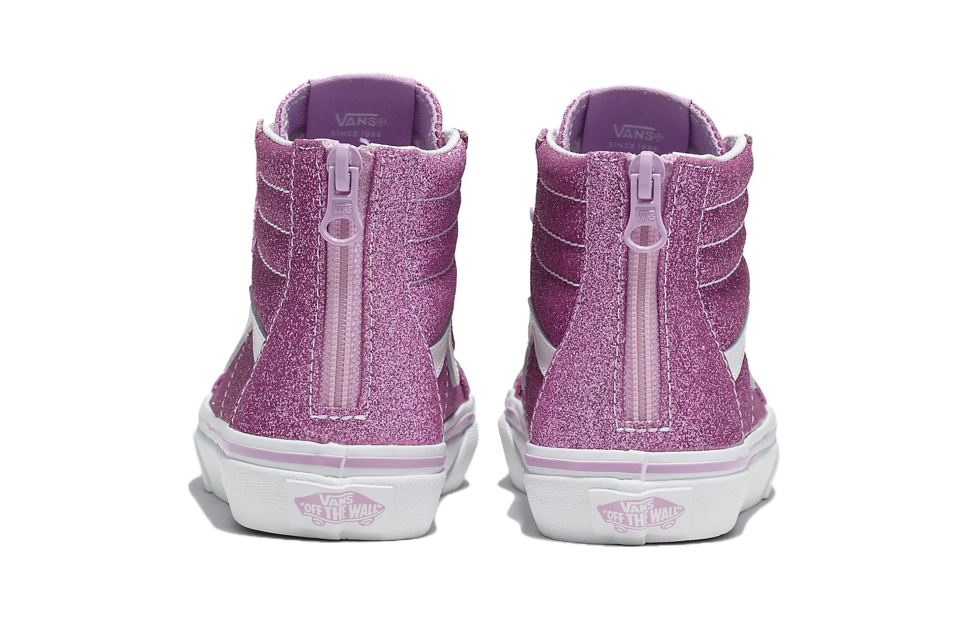 (PS) Vans SK8-Hi Glitter Shoes 'Pink White' VN0A4BUXLLC
