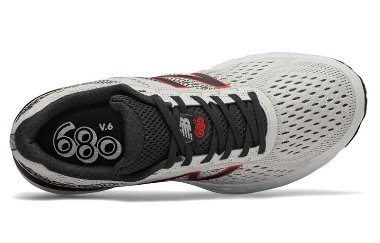 New Balance 680v6 Black/White/Red M680CR6