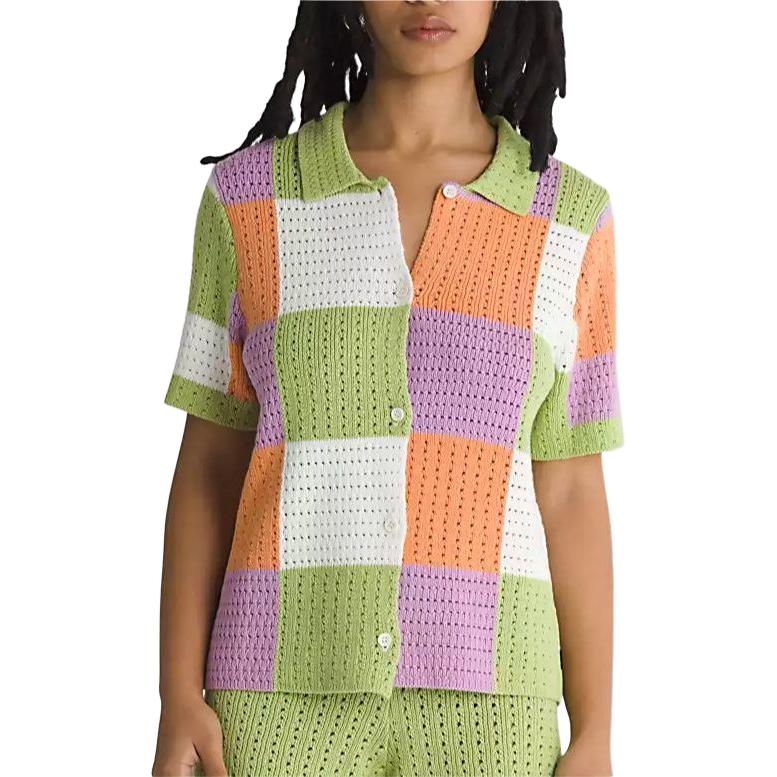 (WMNS) Vans Morrison Checker Sweater 'Multi-color' VN000G3QCR0