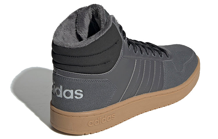 adidas Hoops 2.0 Mid 'Grey Black' EE7373