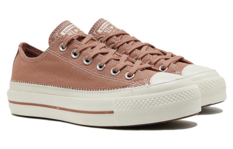 (WMNS) Converse Chuck Taylor All Star Lift 'Taupe Red' A05249C