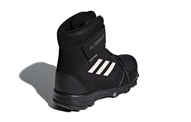 (GS) adidas Terrex Snow CF Winter Boot J 'Black White' S80885