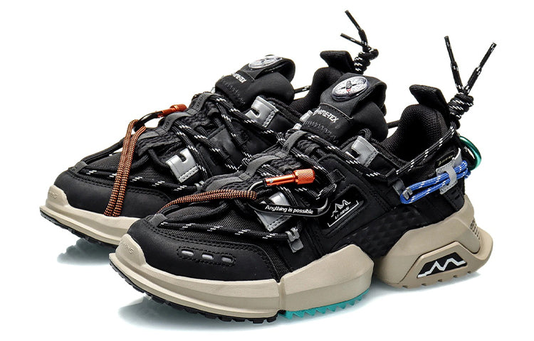 (WMNS) Li-Ning Titan GTX 'Black Beige' AGLQ138-1