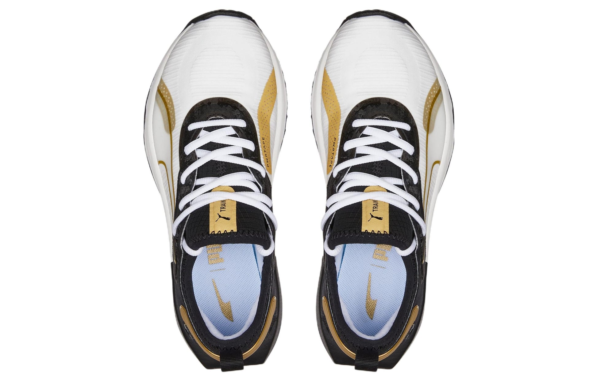 (WMNS) PUMA PWR XX Nitro 'White Black Gold' 376969-04