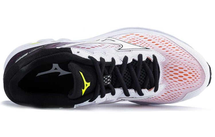 (WMNS) Mizuno Rider 22 White/Orange J1GD183701